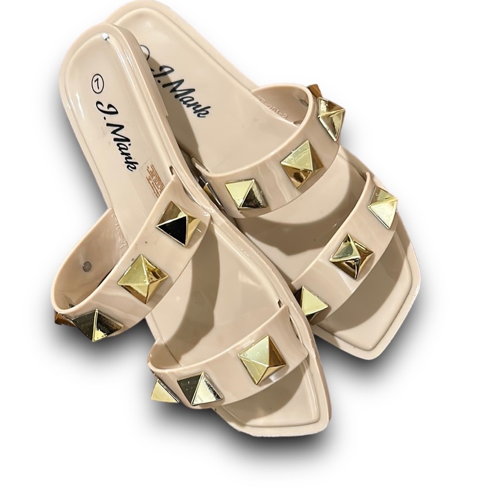NWOT Studded Sandals